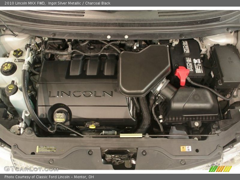 Ingot Silver Metallic / Charcoal Black 2010 Lincoln MKX FWD
