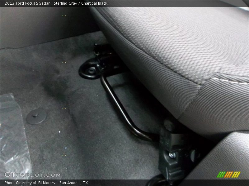 Sterling Gray / Charcoal Black 2013 Ford Focus S Sedan