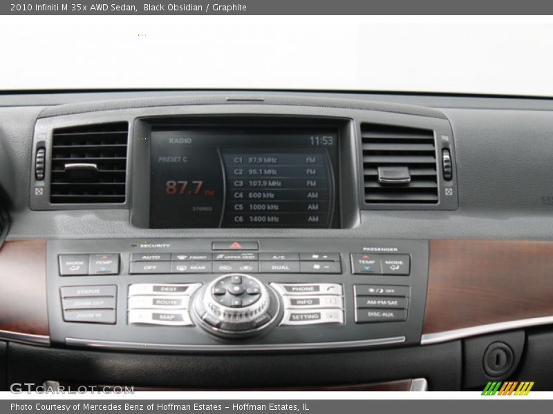 Black Obsidian / Graphite 2010 Infiniti M 35x AWD Sedan