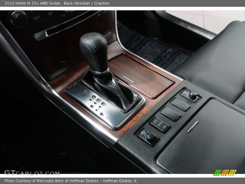Black Obsidian / Graphite 2010 Infiniti M 35x AWD Sedan