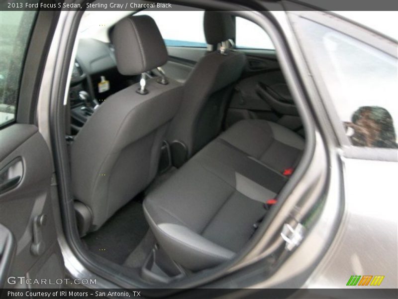 Sterling Gray / Charcoal Black 2013 Ford Focus S Sedan