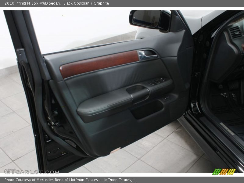 Black Obsidian / Graphite 2010 Infiniti M 35x AWD Sedan