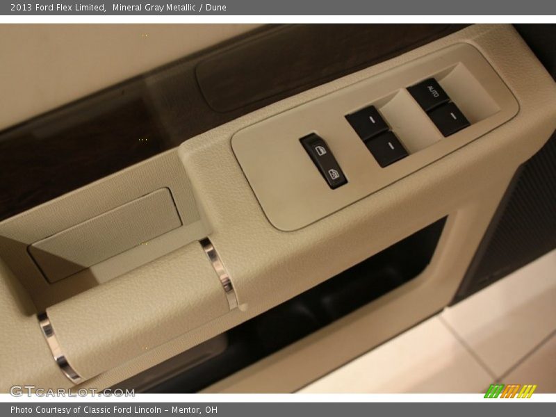 Mineral Gray Metallic / Dune 2013 Ford Flex Limited