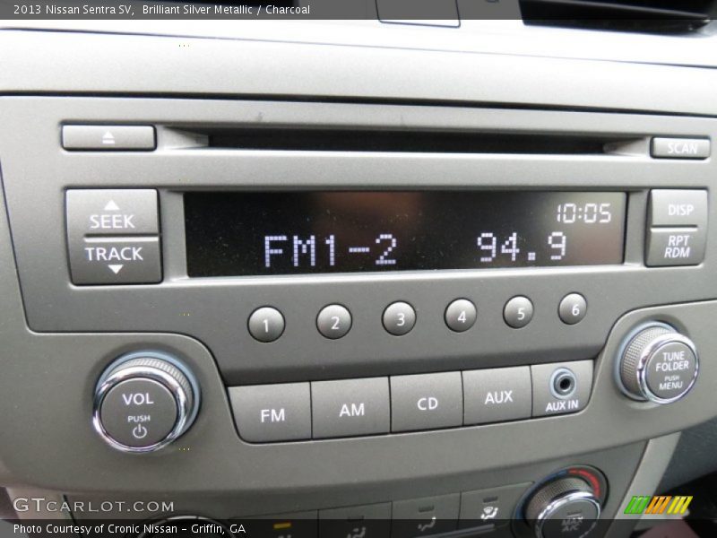 Audio System of 2013 Sentra SV