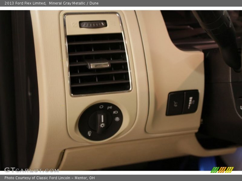 Mineral Gray Metallic / Dune 2013 Ford Flex Limited