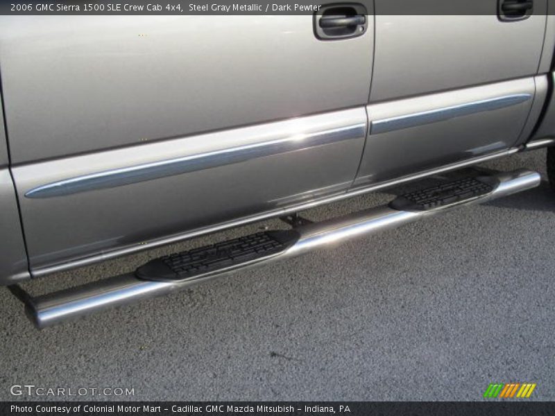 Steel Gray Metallic / Dark Pewter 2006 GMC Sierra 1500 SLE Crew Cab 4x4
