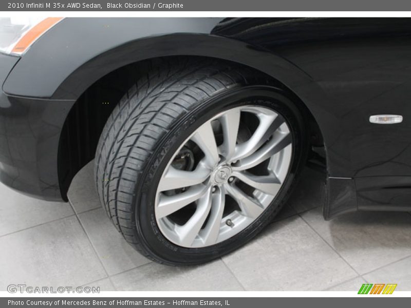 Black Obsidian / Graphite 2010 Infiniti M 35x AWD Sedan