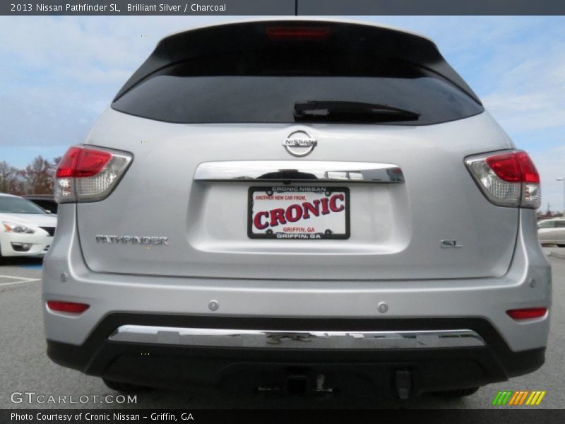 Brilliant Silver / Charcoal 2013 Nissan Pathfinder SL