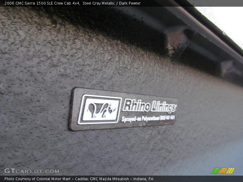 Steel Gray Metallic / Dark Pewter 2006 GMC Sierra 1500 SLE Crew Cab 4x4