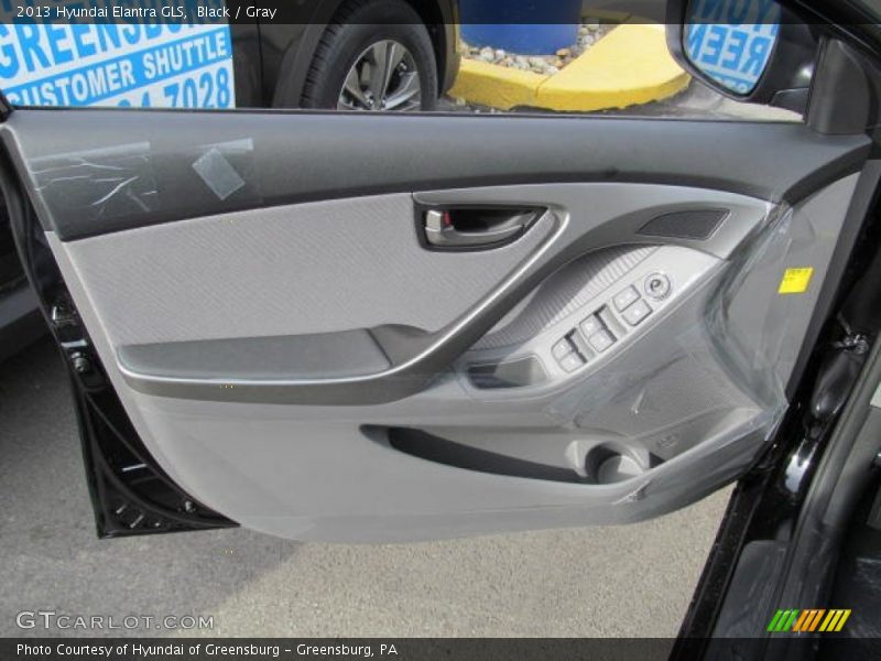 Black / Gray 2013 Hyundai Elantra GLS