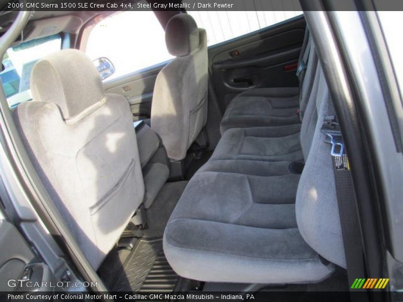 Steel Gray Metallic / Dark Pewter 2006 GMC Sierra 1500 SLE Crew Cab 4x4