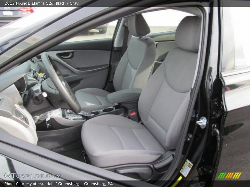 Black / Gray 2013 Hyundai Elantra GLS
