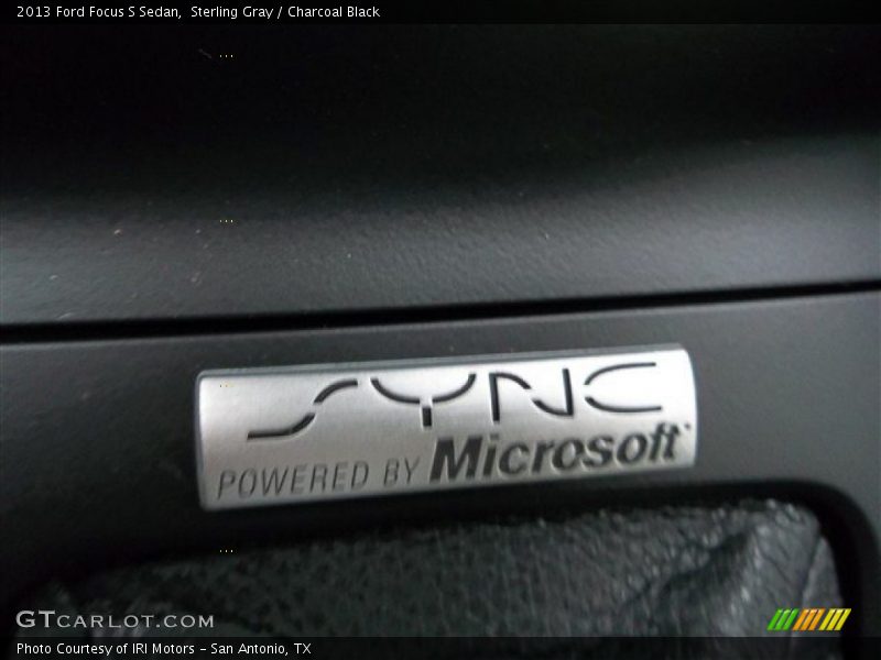 Sterling Gray / Charcoal Black 2013 Ford Focus S Sedan