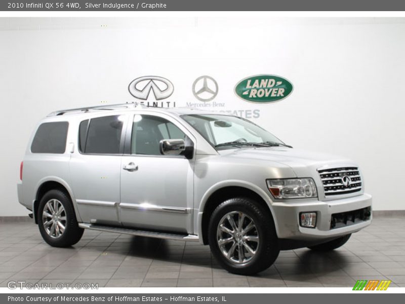 Silver Indulgence / Graphite 2010 Infiniti QX 56 4WD