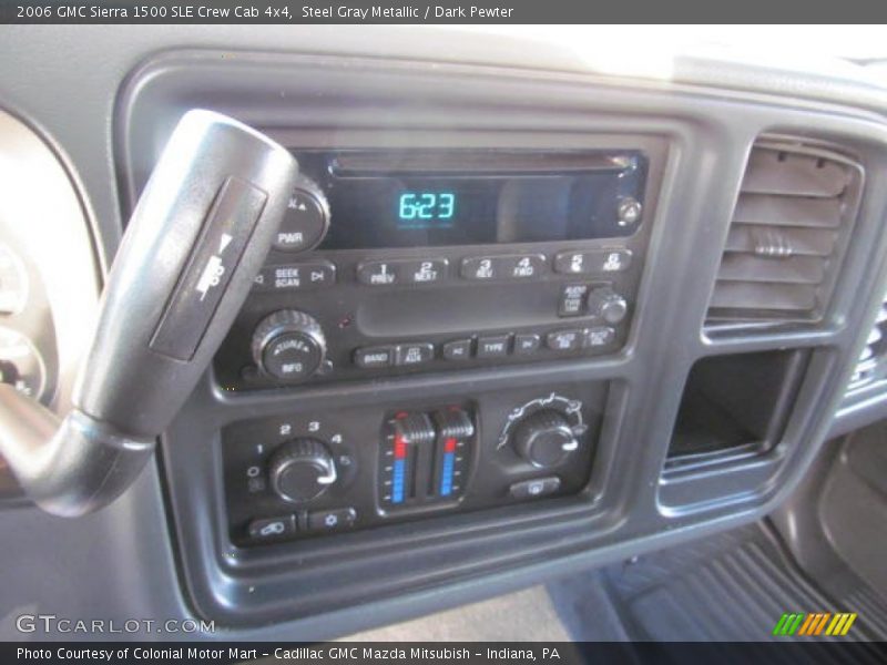 Steel Gray Metallic / Dark Pewter 2006 GMC Sierra 1500 SLE Crew Cab 4x4
