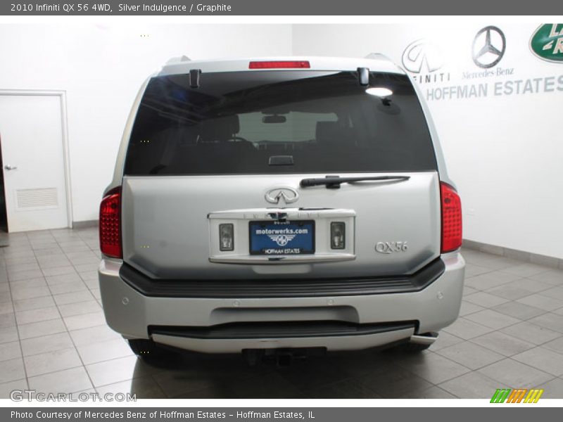 Silver Indulgence / Graphite 2010 Infiniti QX 56 4WD
