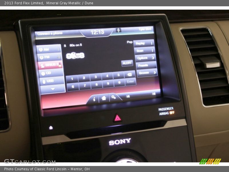 Mineral Gray Metallic / Dune 2013 Ford Flex Limited