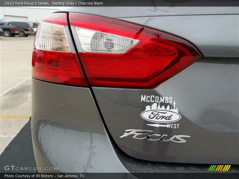 Sterling Gray / Charcoal Black 2013 Ford Focus S Sedan