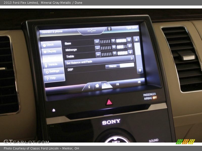 Mineral Gray Metallic / Dune 2013 Ford Flex Limited