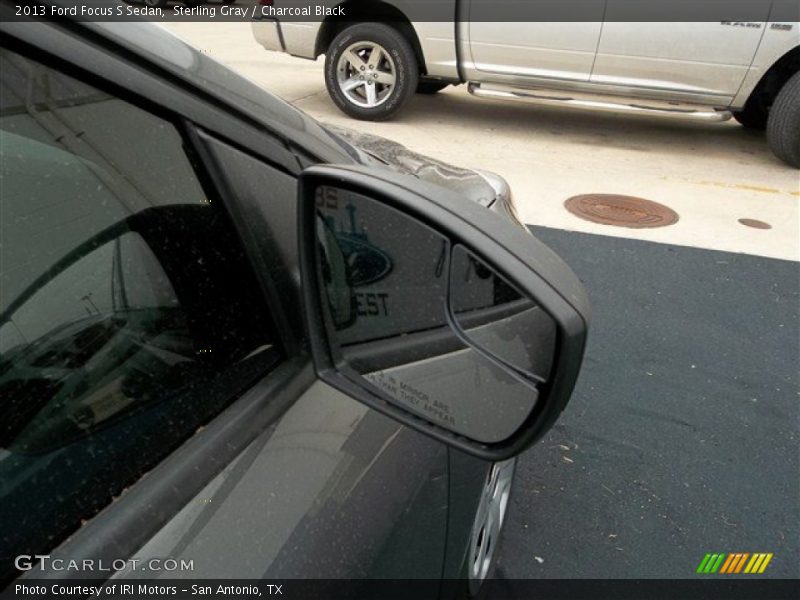 Sterling Gray / Charcoal Black 2013 Ford Focus S Sedan