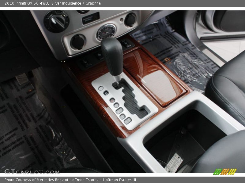  2010 QX 56 4WD 5 Speed Automatic Shifter