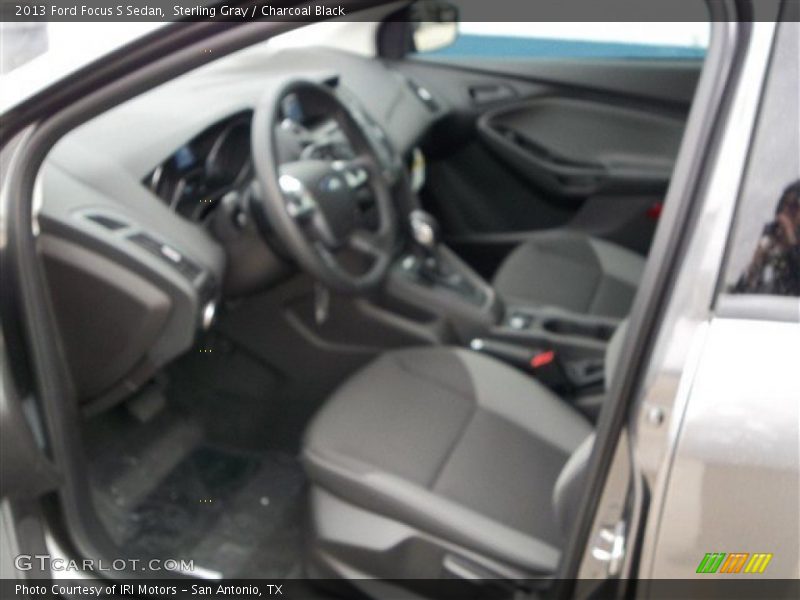 Sterling Gray / Charcoal Black 2013 Ford Focus S Sedan
