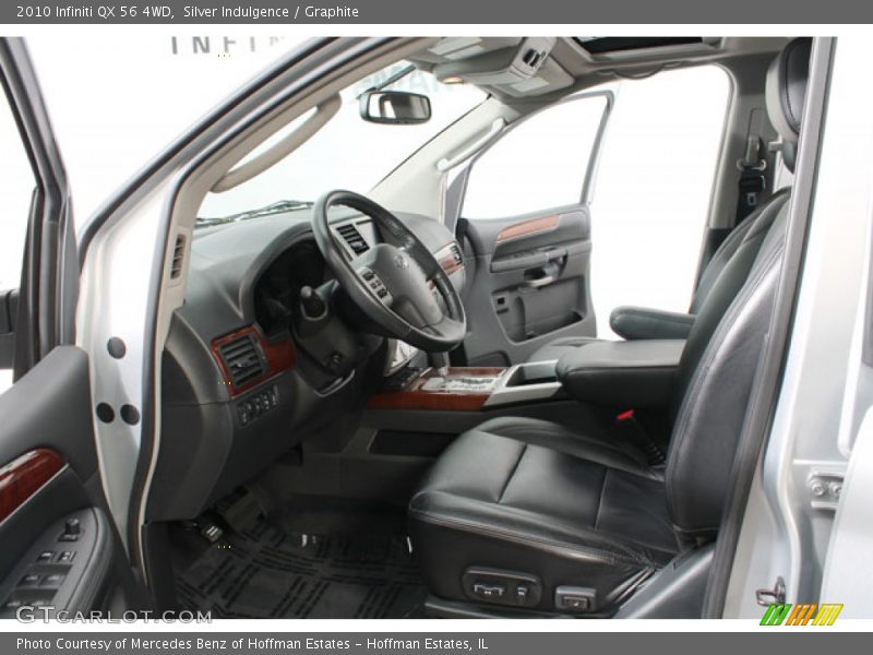  2010 QX 56 4WD Graphite Interior