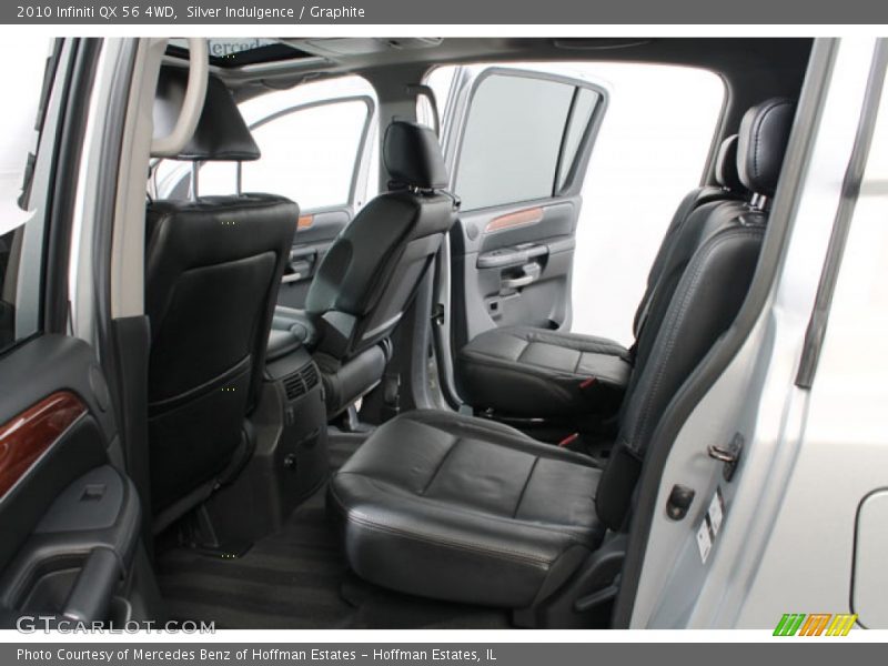 Rear Seat of 2010 QX 56 4WD