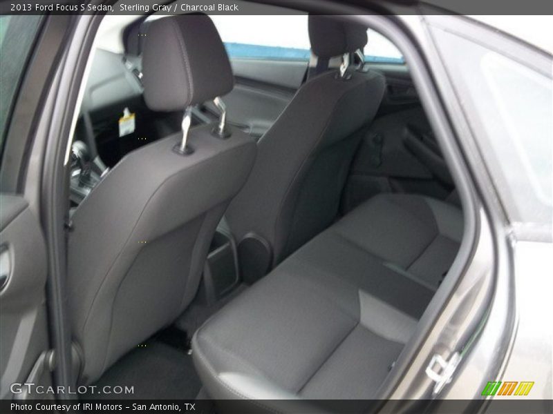 Sterling Gray / Charcoal Black 2013 Ford Focus S Sedan
