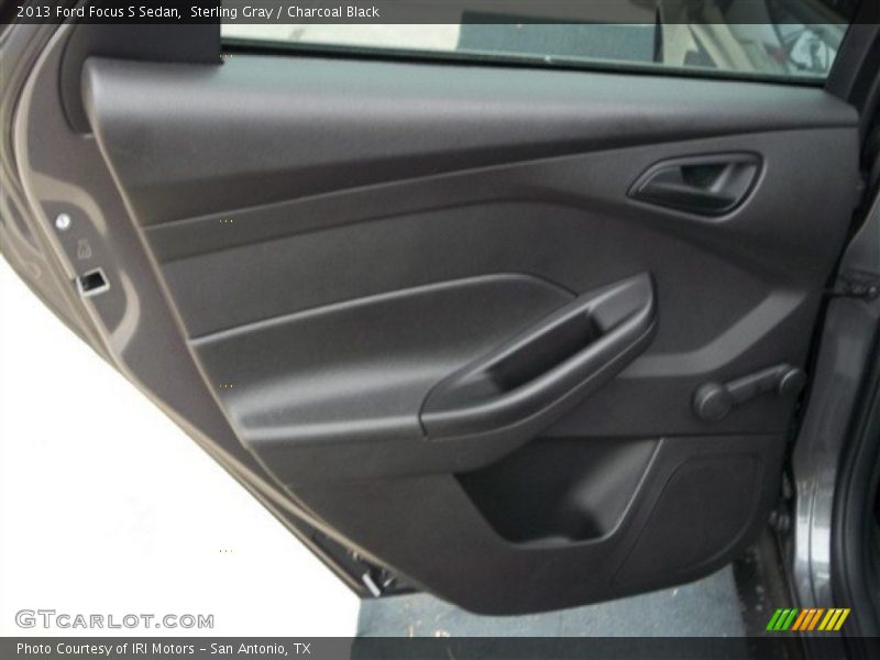 Sterling Gray / Charcoal Black 2013 Ford Focus S Sedan