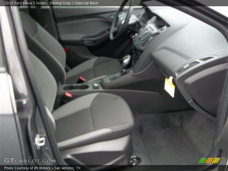 Sterling Gray / Charcoal Black 2013 Ford Focus S Sedan