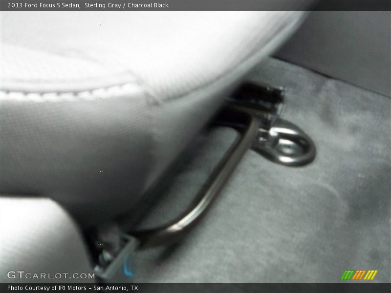 Sterling Gray / Charcoal Black 2013 Ford Focus S Sedan