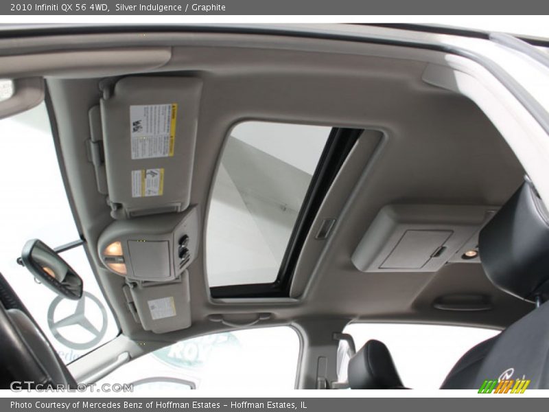 Sunroof of 2010 QX 56 4WD