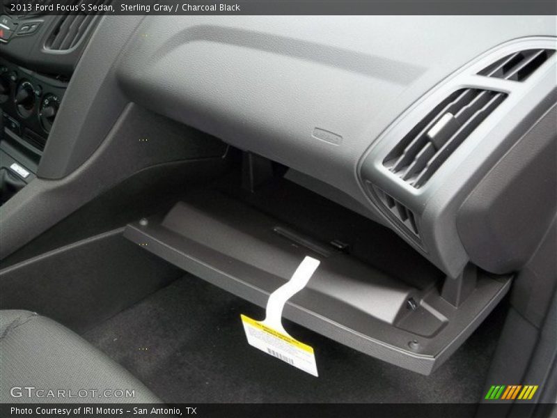 Sterling Gray / Charcoal Black 2013 Ford Focus S Sedan