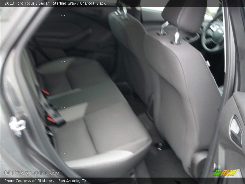 Sterling Gray / Charcoal Black 2013 Ford Focus S Sedan