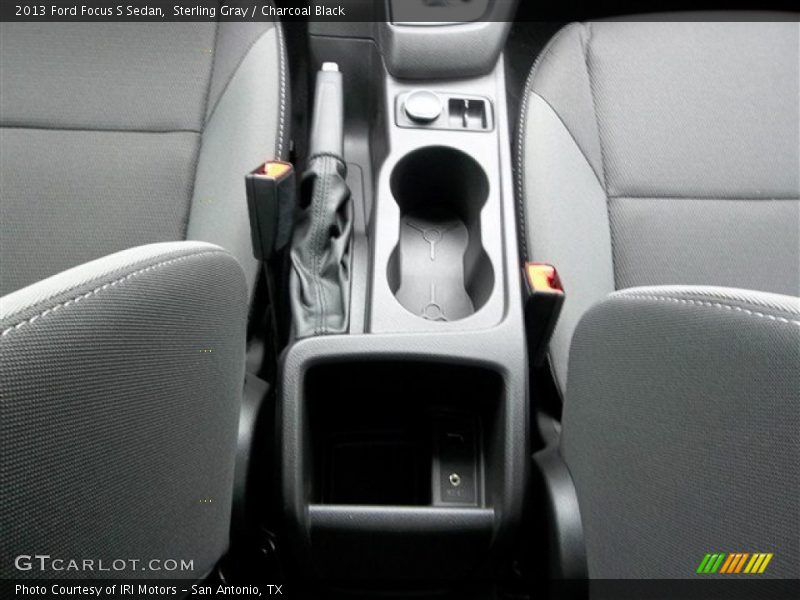 Sterling Gray / Charcoal Black 2013 Ford Focus S Sedan