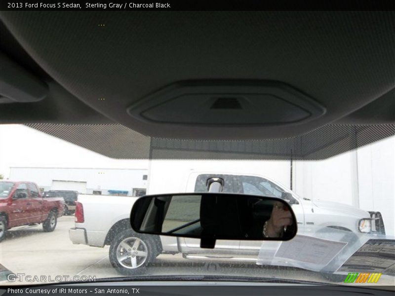 Sterling Gray / Charcoal Black 2013 Ford Focus S Sedan