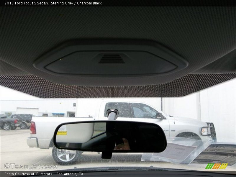 Sterling Gray / Charcoal Black 2013 Ford Focus S Sedan