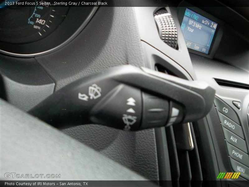 Sterling Gray / Charcoal Black 2013 Ford Focus S Sedan