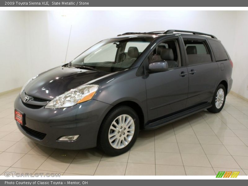 Slate Metallic / Stone 2009 Toyota Sienna XLE