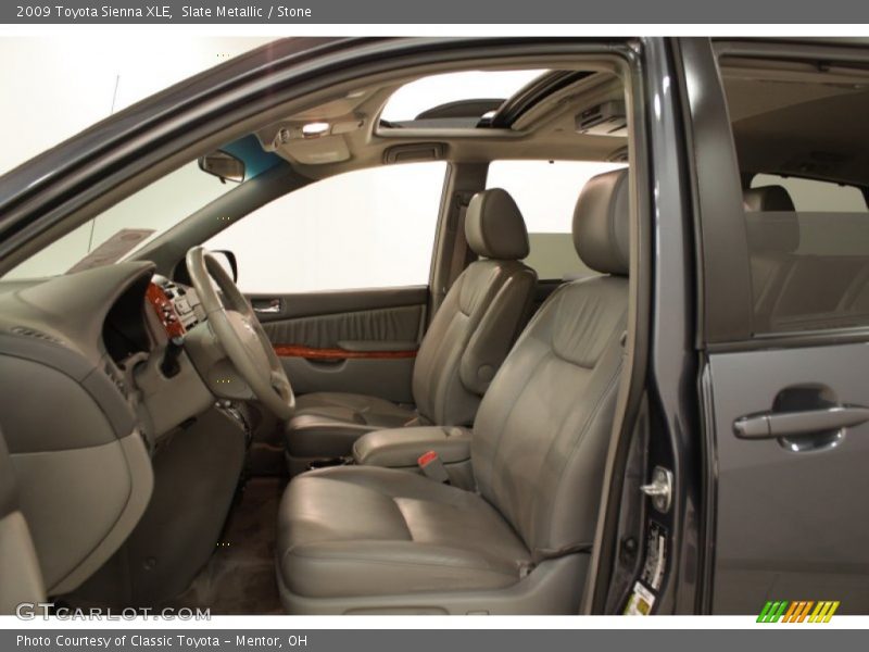 Slate Metallic / Stone 2009 Toyota Sienna XLE