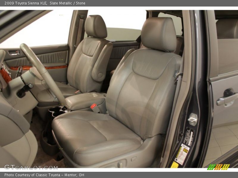 Slate Metallic / Stone 2009 Toyota Sienna XLE