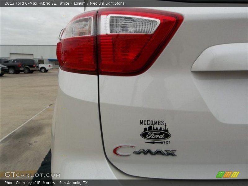 White Platinum / Medium Light Stone 2013 Ford C-Max Hybrid SE