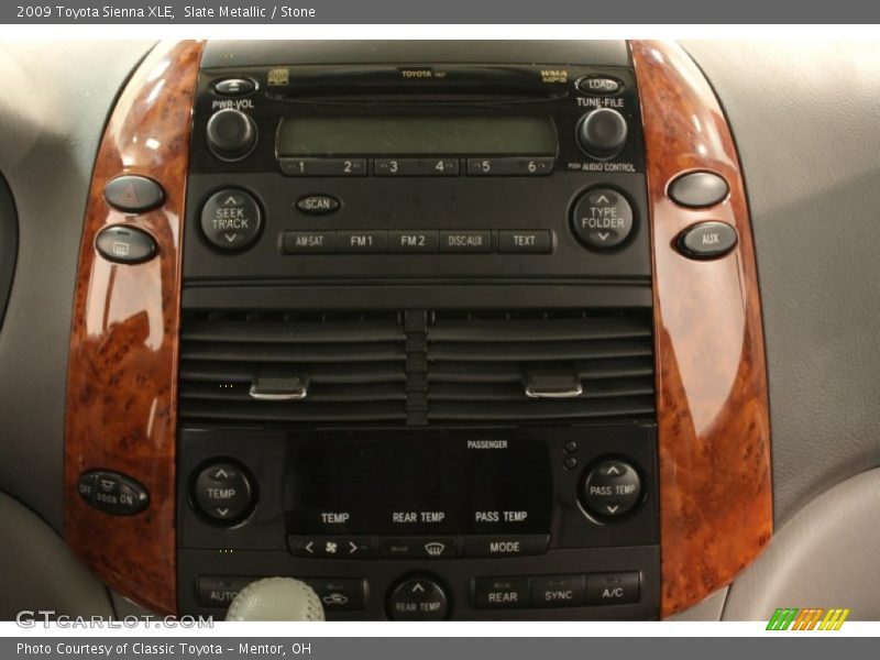 Slate Metallic / Stone 2009 Toyota Sienna XLE