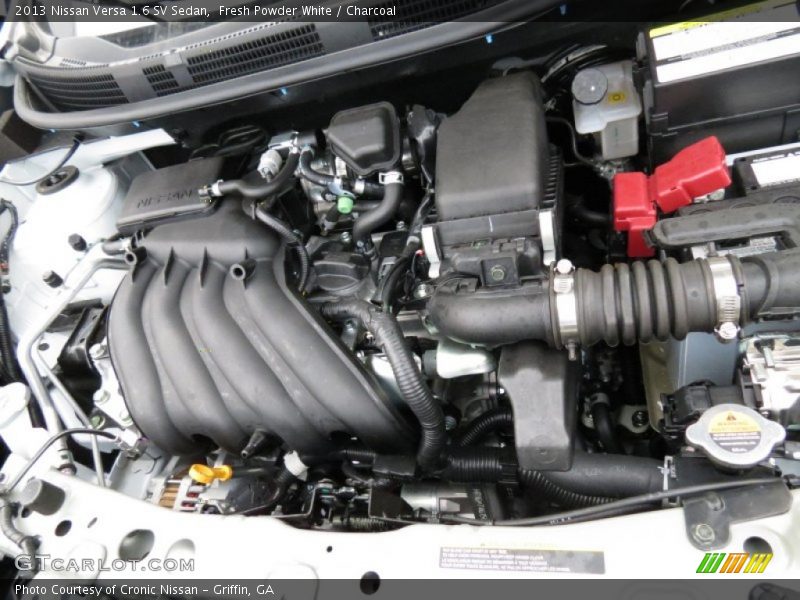  2013 Versa 1.6 SV Sedan Engine - 1.6 Liter DOHC 16-Valve CVTCS 4 Cylinder