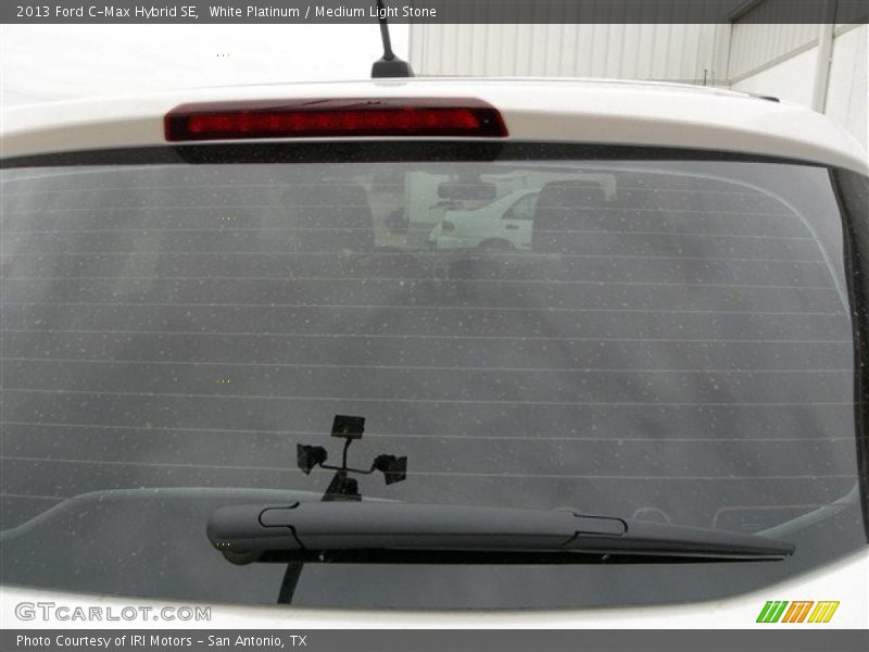 White Platinum / Medium Light Stone 2013 Ford C-Max Hybrid SE
