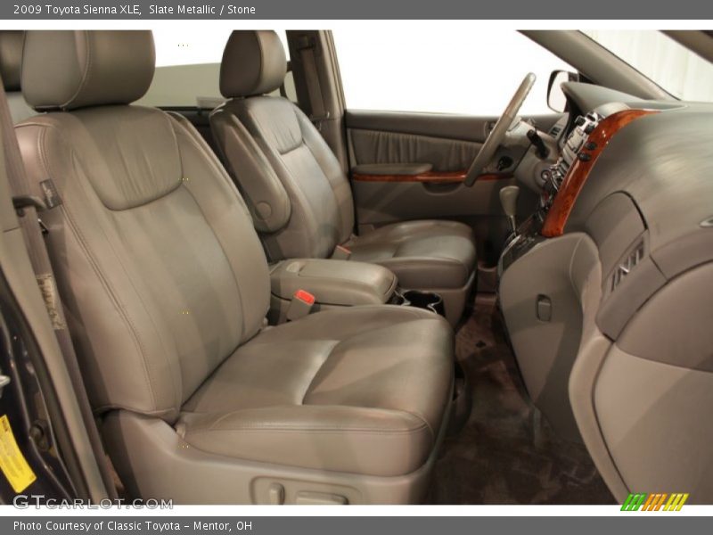 Slate Metallic / Stone 2009 Toyota Sienna XLE
