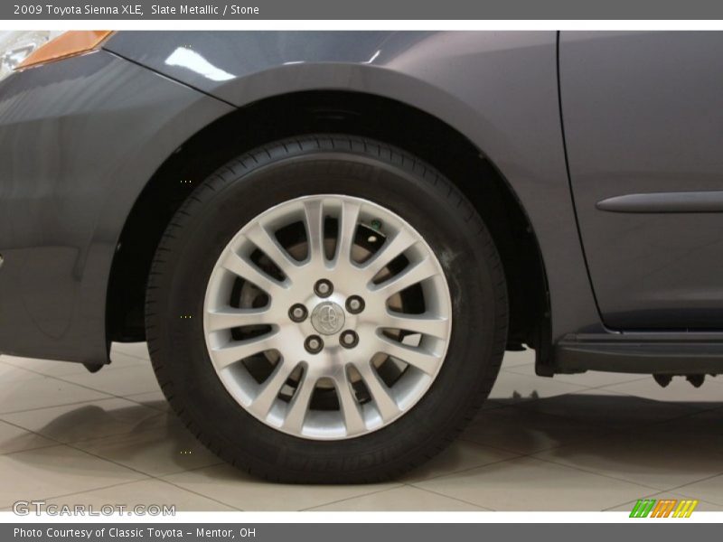 Slate Metallic / Stone 2009 Toyota Sienna XLE