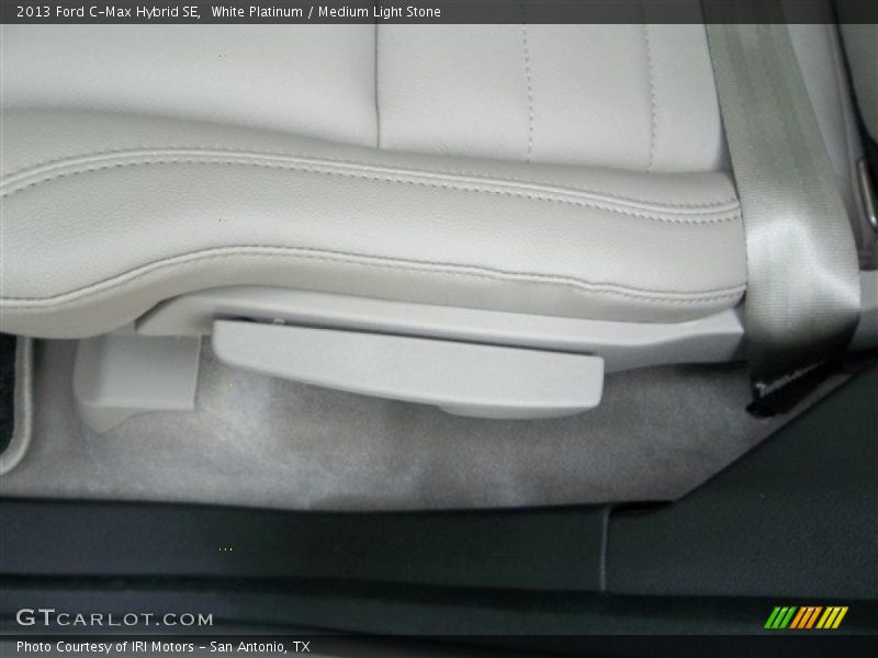 White Platinum / Medium Light Stone 2013 Ford C-Max Hybrid SE