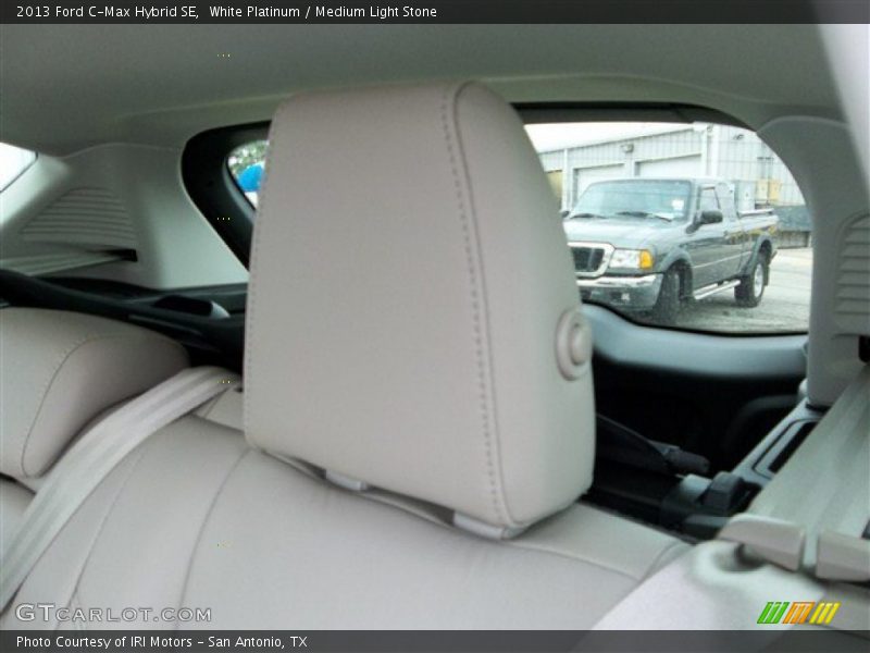 White Platinum / Medium Light Stone 2013 Ford C-Max Hybrid SE